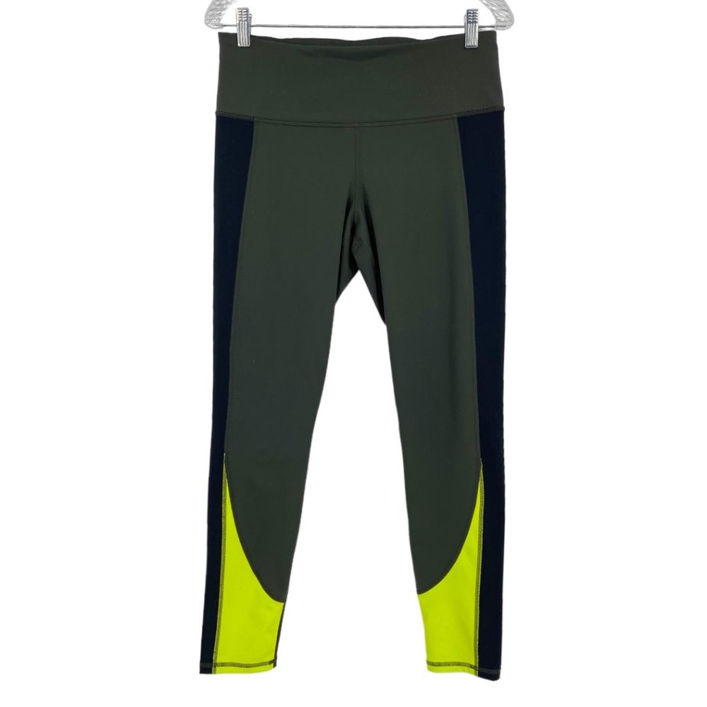 Under Armour Color Block Leggings Sz L